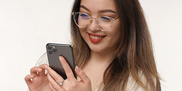 Women's full frame Metal eyeglasses | Firmoo.com