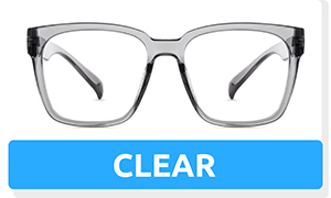 Clear reading glasses