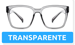 Gafas transparentes mujer