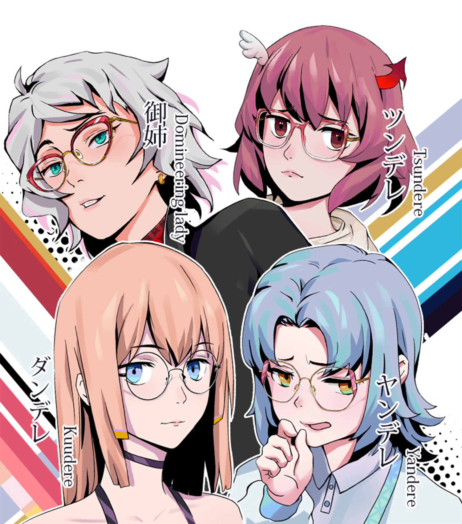 Eyeglasses is equal to Cool Anime Character  anifreakjoe
