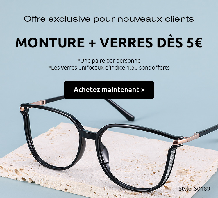 Monture lunette homme mise au online green