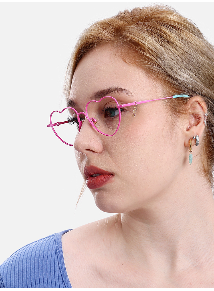 Women's full frame Metal eyeglasses | Firmoo.com