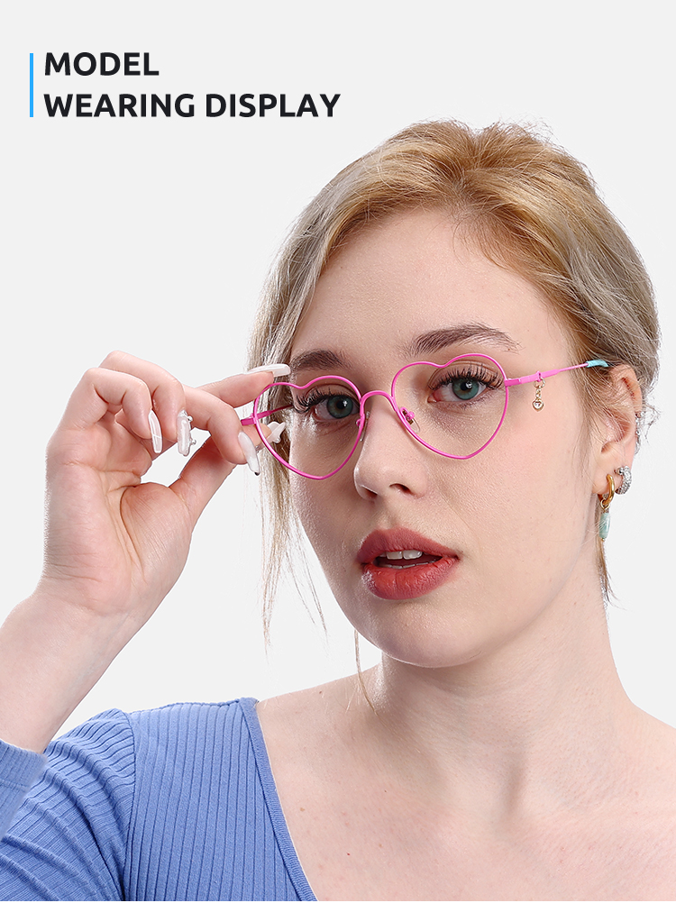 Women's full frame Metal eyeglasses | Firmoo.com