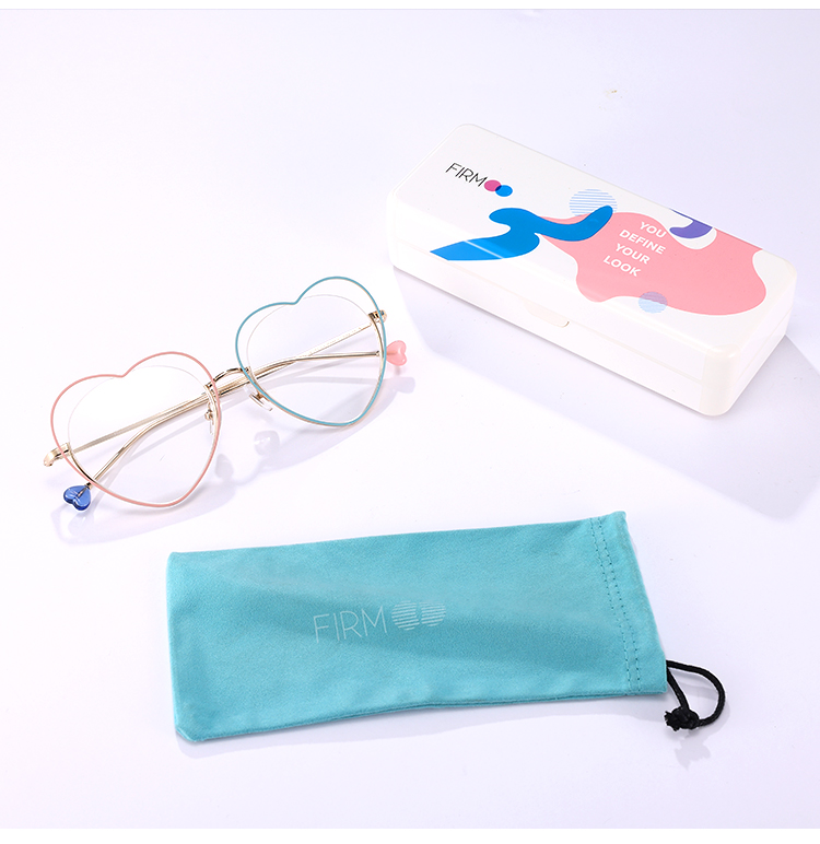 Women's semi-rimless Metal eyeglasses | Firmoo.com