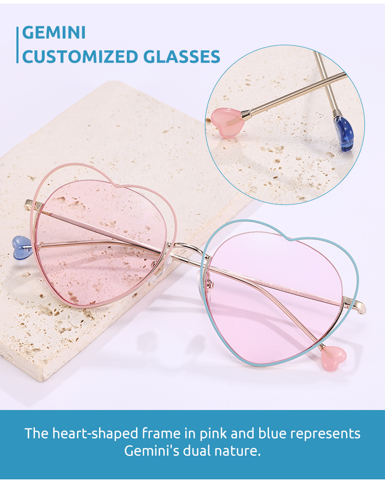 Women's semi-rimless Metal eyeglasses | Firmoo.com