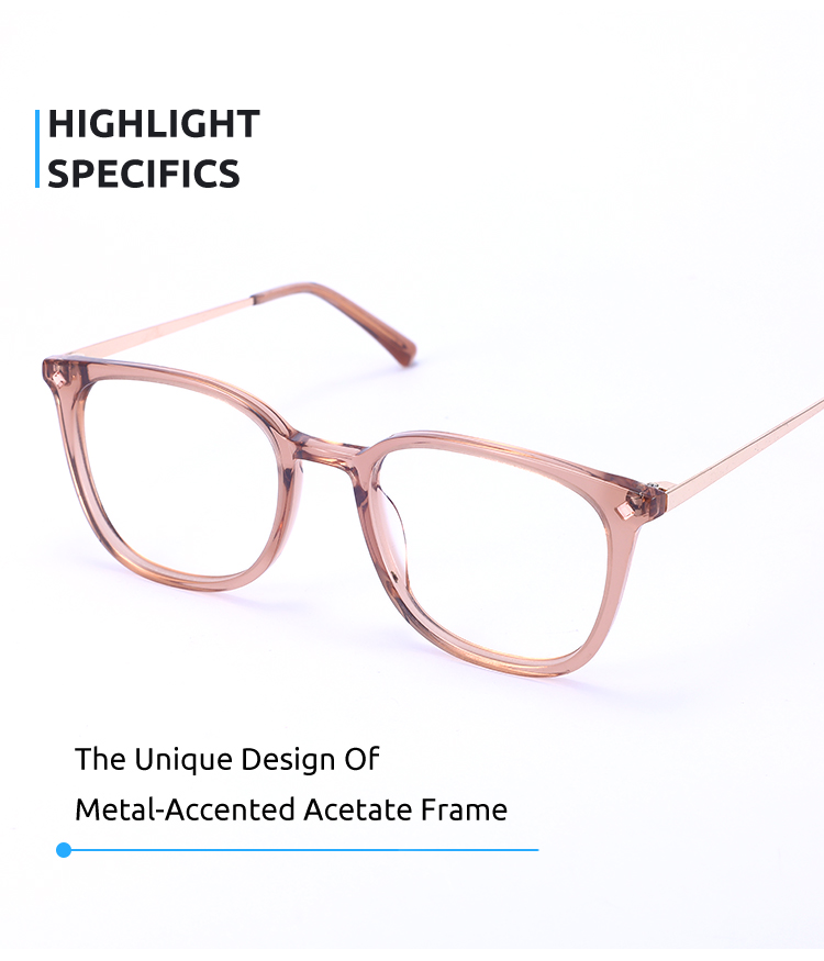 Women's full frame Acetate&Metal eyeglasses | Firmoo.com