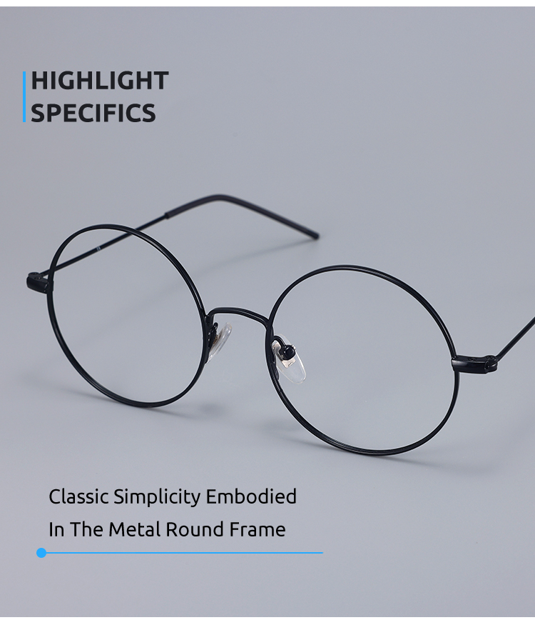 Unisex full frame metal eyeglasses | Firmoo.com