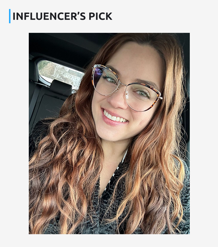 Women's full frame Metal&TR eyeglasses | Firmoo.com