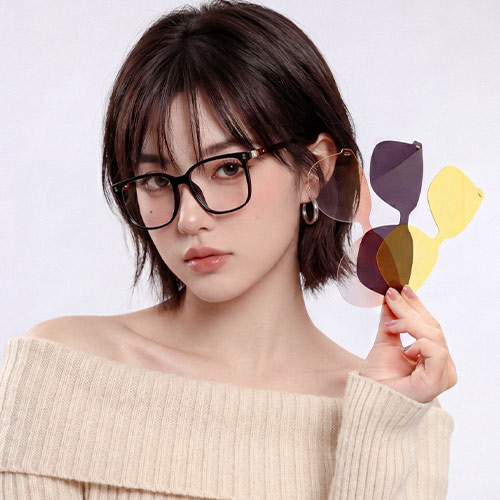 クリップオンサングラス