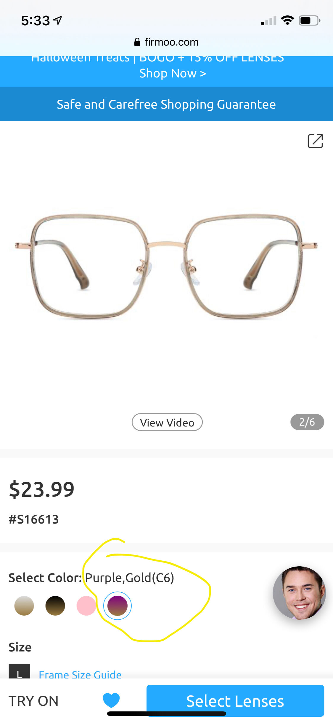 firmoo glasses 56-19-152