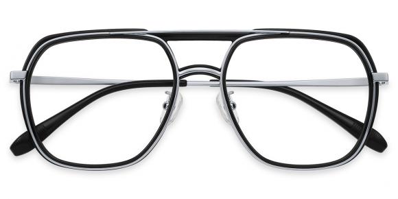 Unisex full frame Metal & TR eyeglasses | Firmoo.com