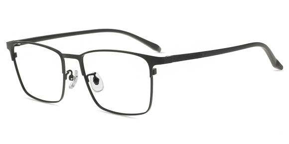 Unisex full frame Metal eyeglasses | Firmoo.com