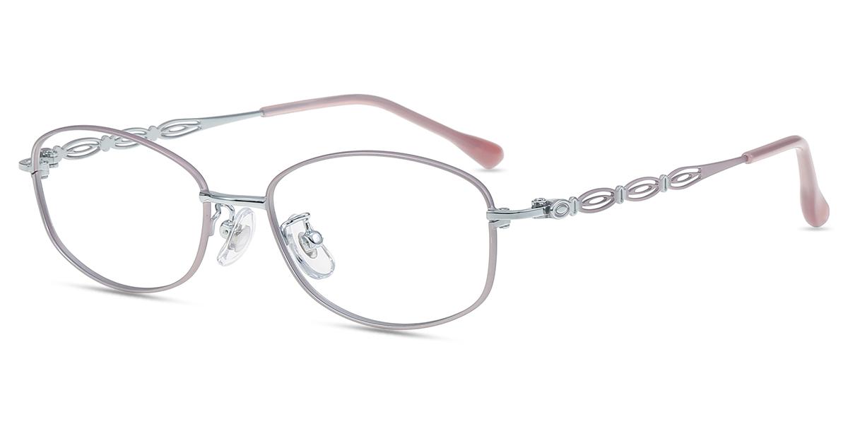 Women's full frame Metal eyeglasses | Firmoo.com