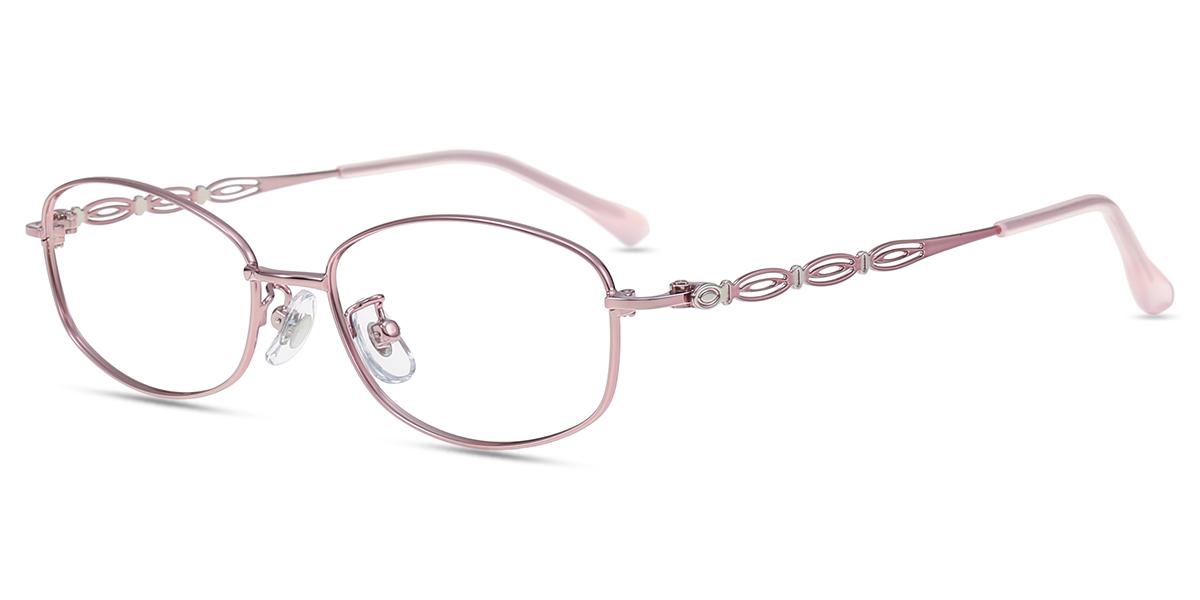 Women's full frame Metal eyeglasses | Firmoo.com