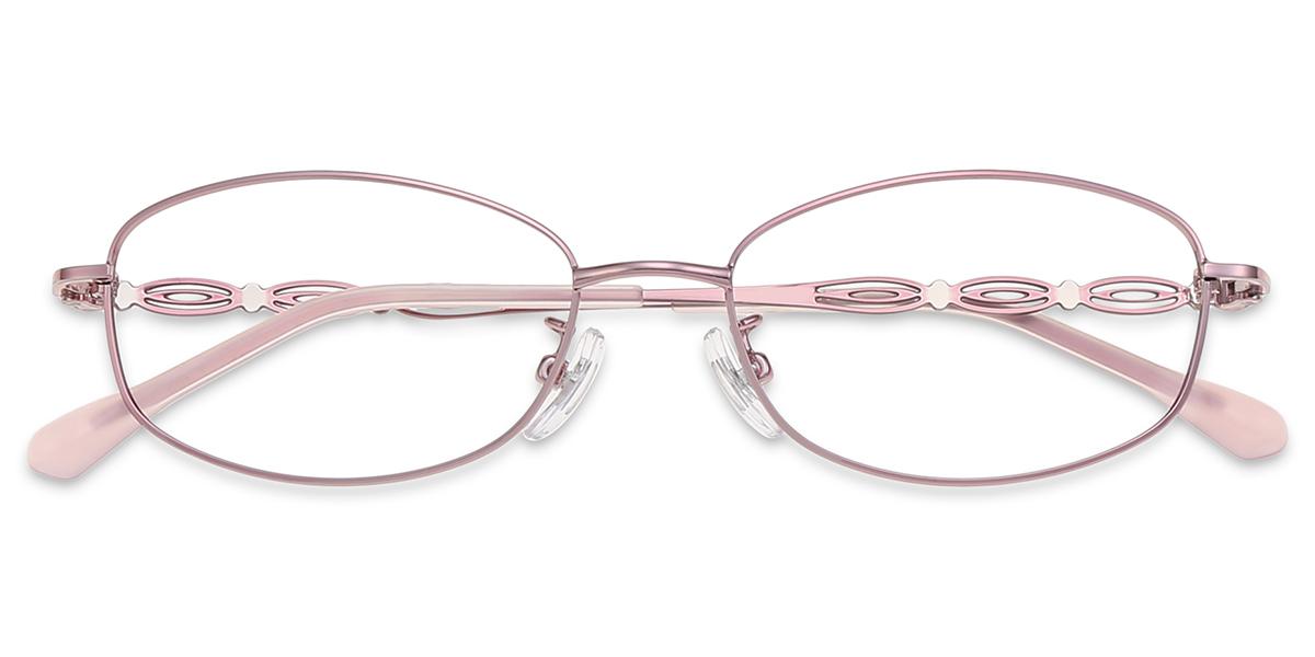 Women's full frame Metal eyeglasses | Firmoo.com