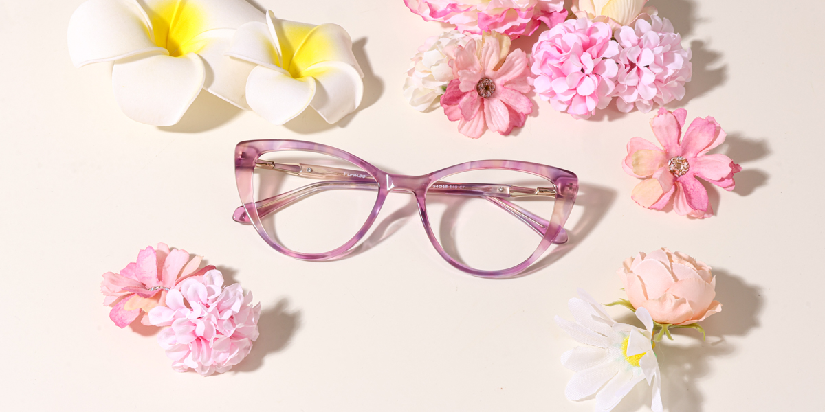Women's full frame Acetate eyeglasses | Firmoo.com