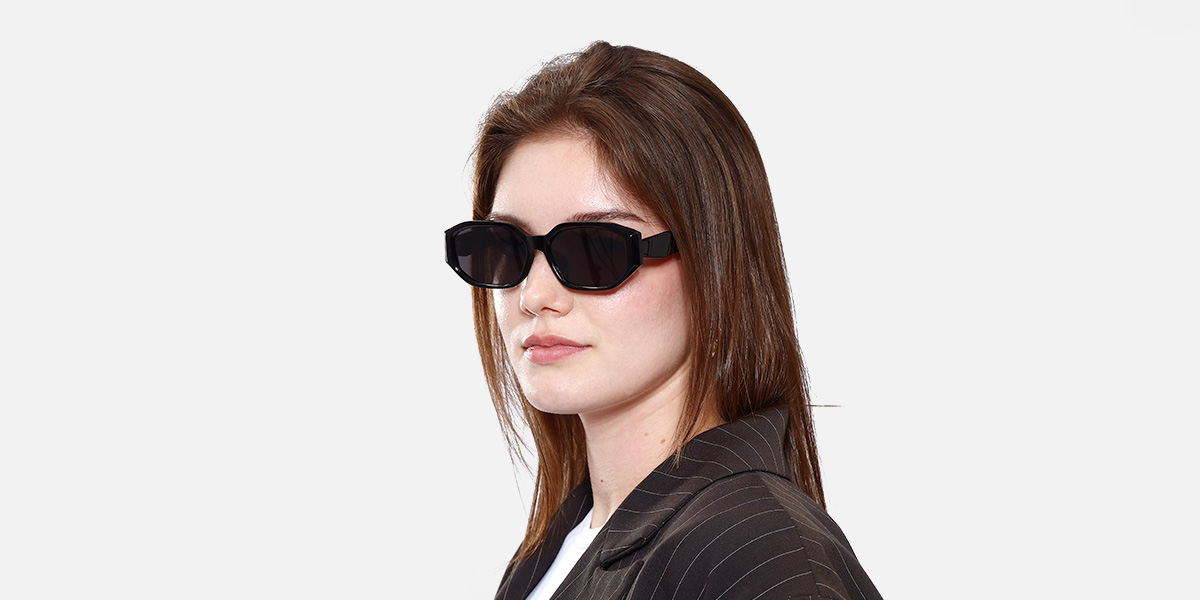 Unisex full frame Acetate sunglasses | Firmoo.com