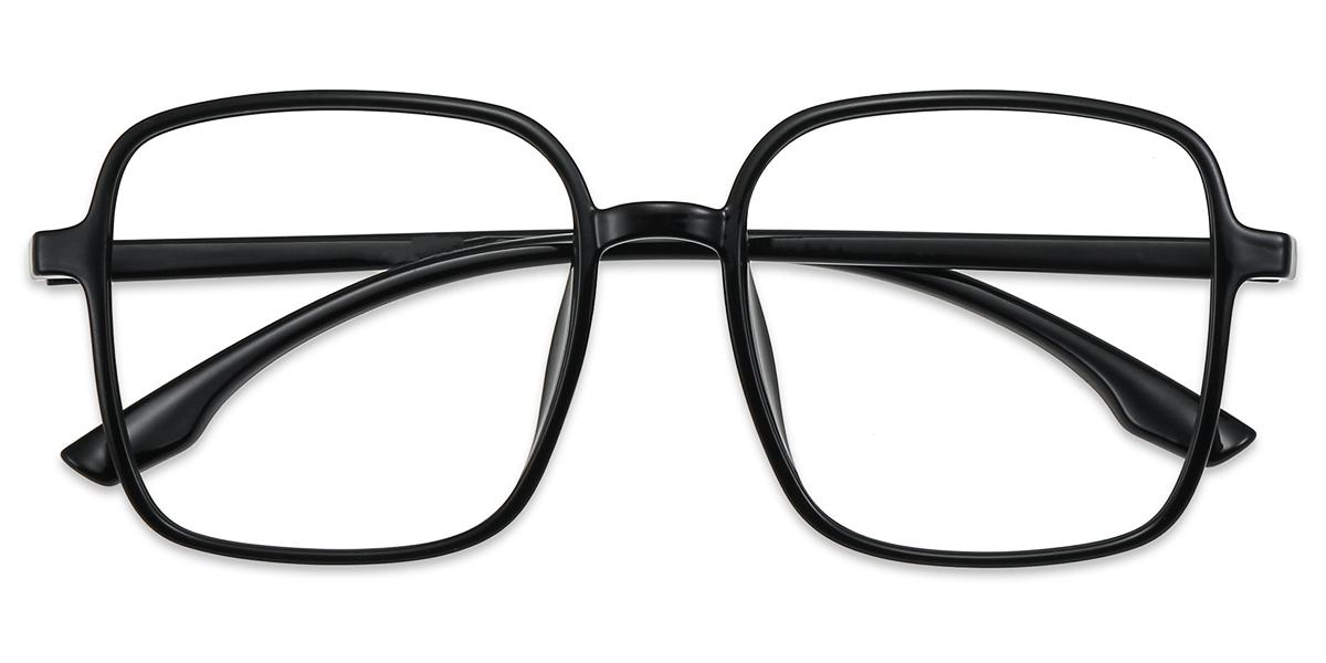 Lunettes de vue Femmes TR58818 | Noir Tr Grande Carré lunettes | Firmoo FR