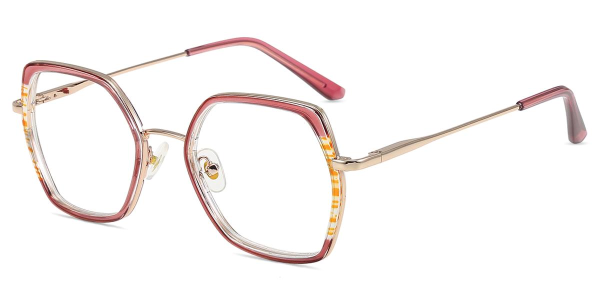 Occhiali Da Sole Donna Express - Metallici Oro Rosa Rotondi Con Lenti Tinted - Foto 2