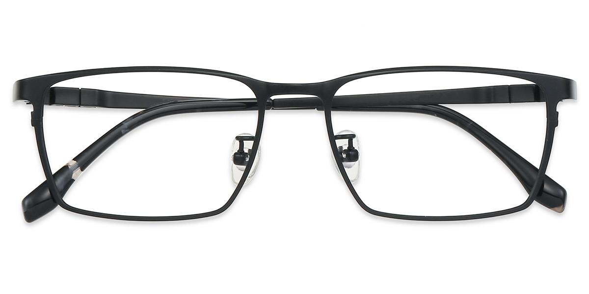 Unisex full frame Titanium eyeglasses | Firmoo.com