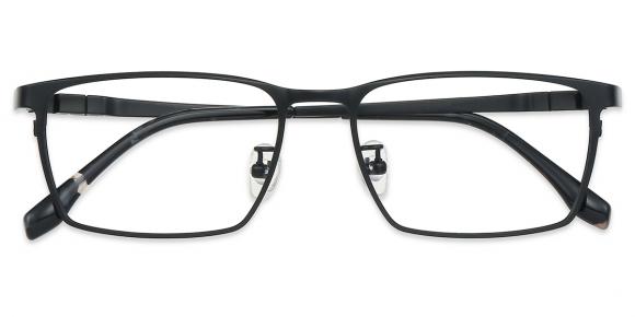 Unisex full frame Titanium eyeglasses | Firmoo.com