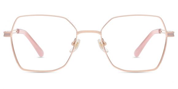 Women's full frame Metal eyeglasses | Firmoo.com