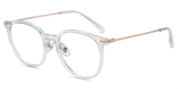 Unisex full frame Metal & TR eyeglasses | Firmoo.com