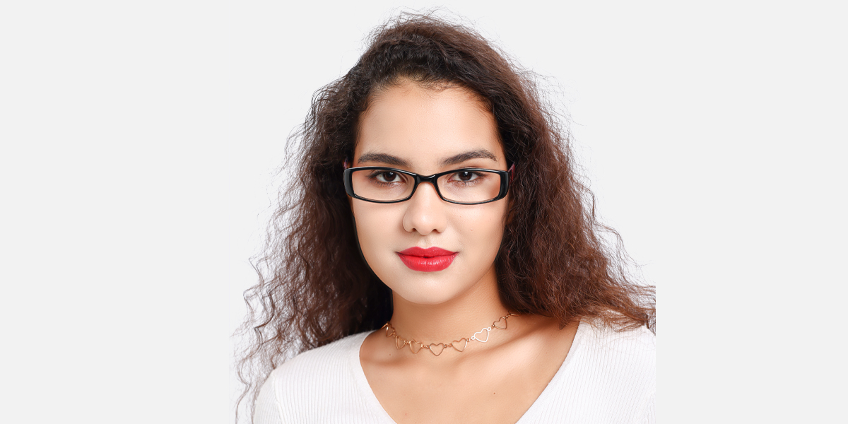 Women's full frame TR eyeglasses | Firmoo.com
