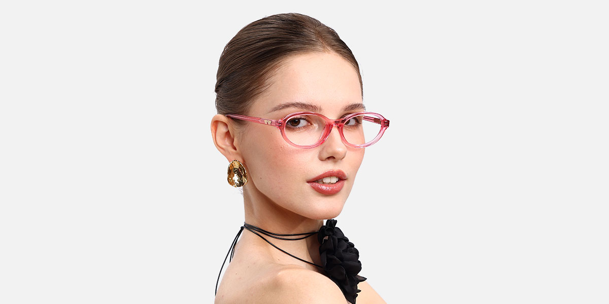 Women's full frame Acetate eyeglasses | Firmoo.com