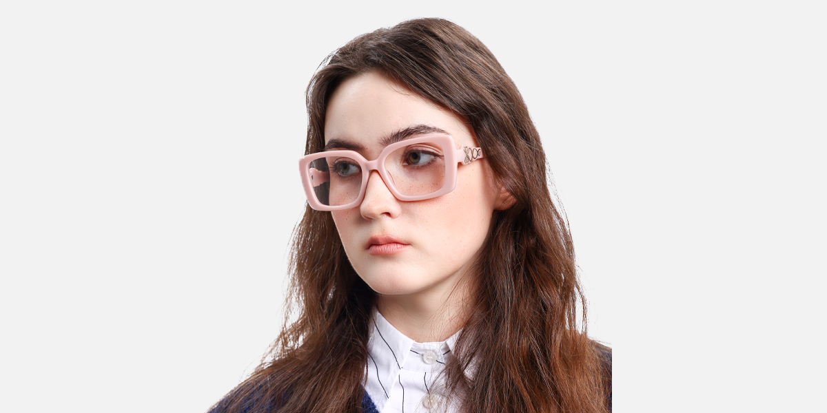 Women's full frame Acetate eyeglasses | Firmoo.com
