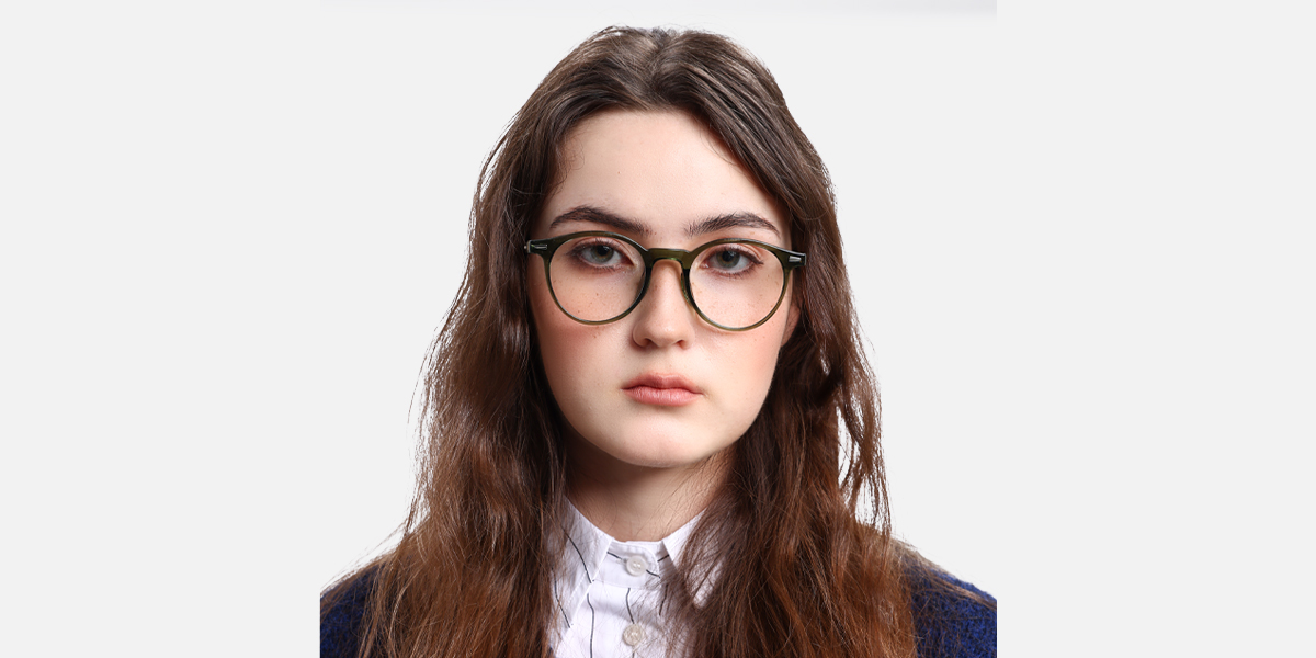 Women's full frame TR eyeglasses | Firmoo.com