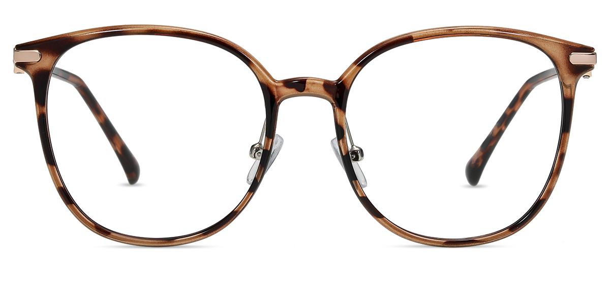 Women's full frame TR & Metal eyeglasses | Firmoo.com