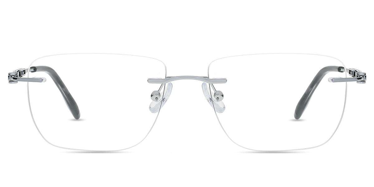Men's rimless Metal eyeglasses | Firmoo.com