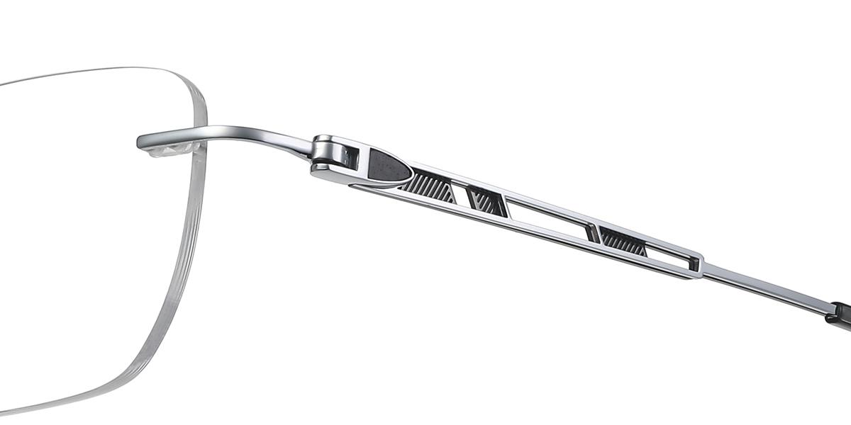 Men's rimless Metal eyeglasses | Firmoo.com