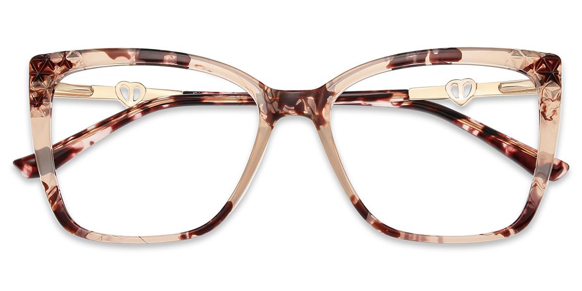 Women's full frame TR & Metal eyeglasses | Firmoo.com