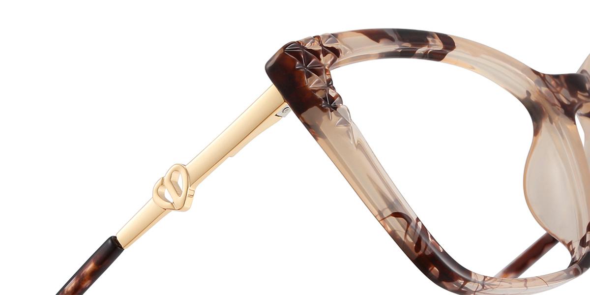 Women's full frame TR & Metal eyeglasses | Firmoo.com