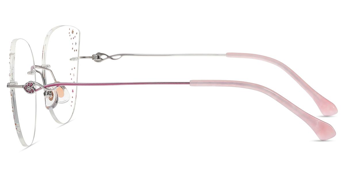 Women's rimless Titanium eyeglasses | Firmoo.com Women's rimless Titanium eyeglasses | Firmoo.com