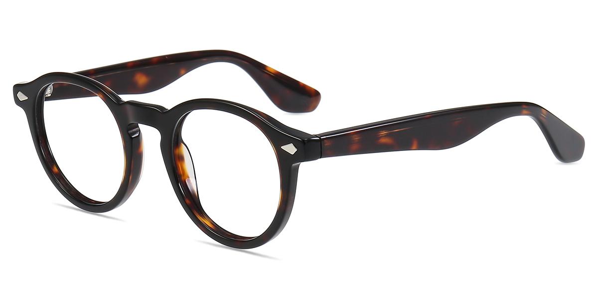 Unisex full frame Acetate eyeglasses | Firmoo.com