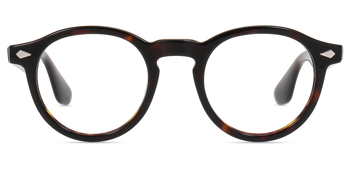 Unisex full frame Acetate eyeglasses | Firmoo.com