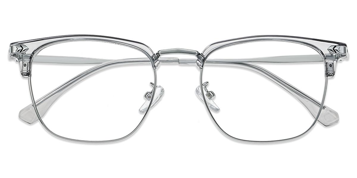 Unisex full frame TR & Metal eyeglasses | Firmoo.com