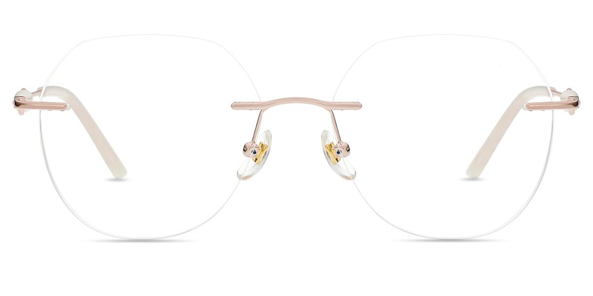 Women's rimless Metal eyeglasses | Firmoo.com