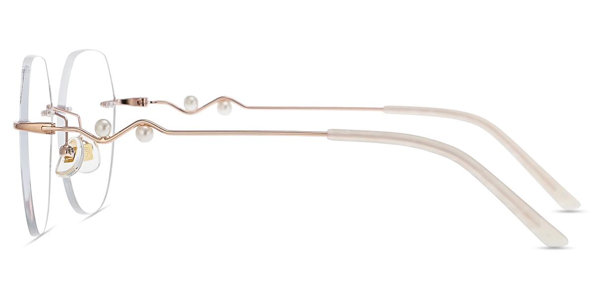 Women's rimless Metal eyeglasses | Firmoo.com
