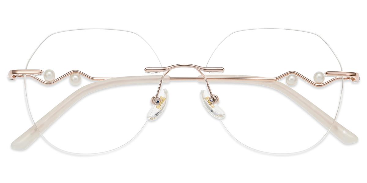 Women's rimless Metal eyeglasses | Firmoo.com