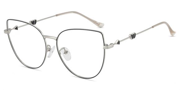 Women's full frame Metal eyeglasses | Firmoo.com