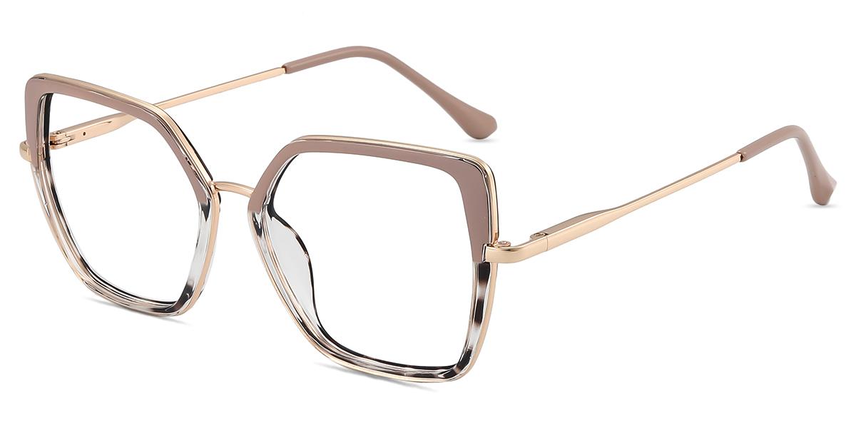 Women's full frame TR & Metal eyeglasses | Firmoo.com