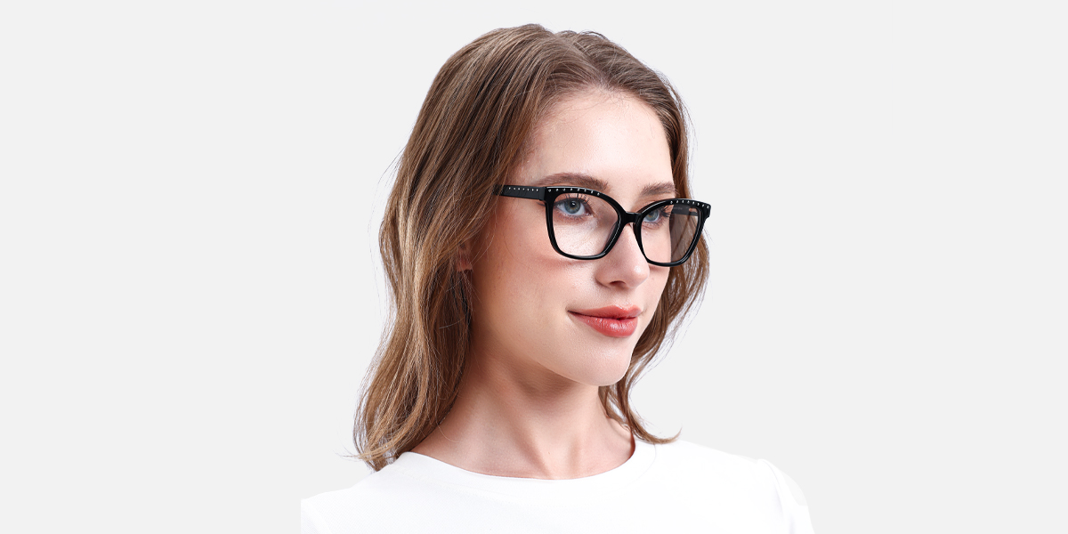 Women's full frame Acetate eyeglasses | Firmoo.com