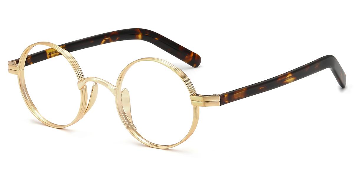 Unisex full frame Metal & Acetate eyeglasses | Firmoo.com