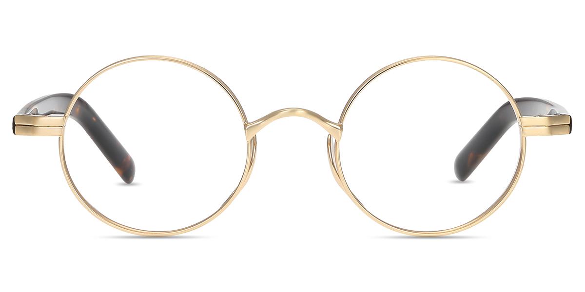 Unisex full frame Metal & Acetate eyeglasses | Firmoo.com