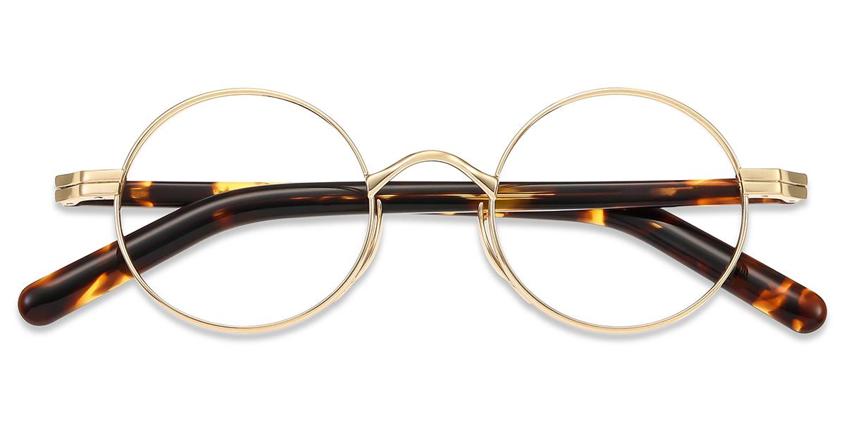 Unisex full frame Metal & Acetate eyeglasses | Firmoo.com