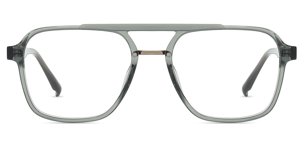 Unisex full frame Acetate & Metal eyeglasses | Firmoo.com